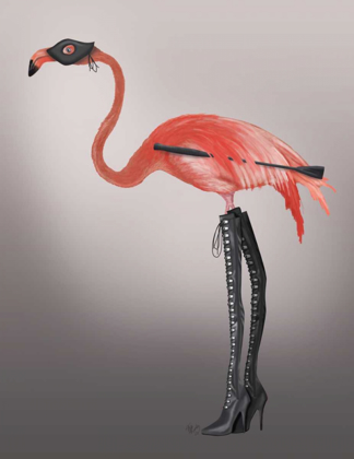 Picture of FLAMINGO WITH KINKY BOOTS