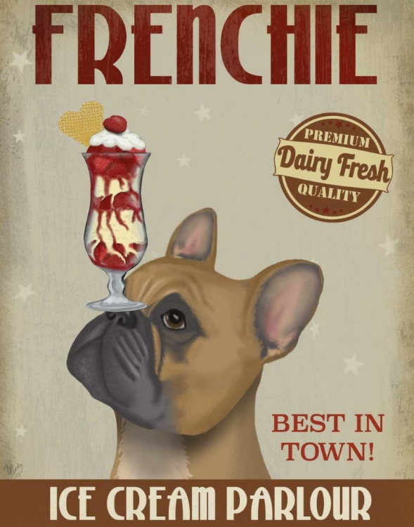 Picture of FRENCH BULLDOG ICE CREAM