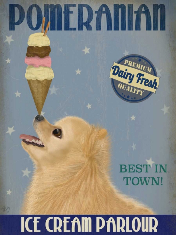 Picture of POMERANIAN ICE CREAM