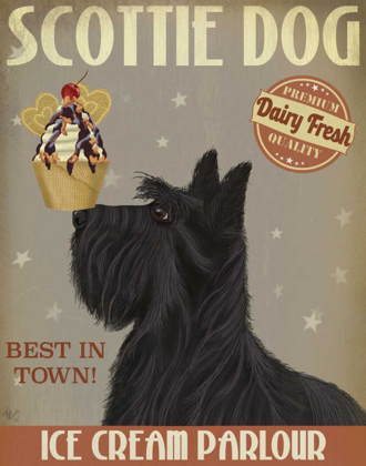 Picture of SCOTTISH TERRIER ICE CREAM