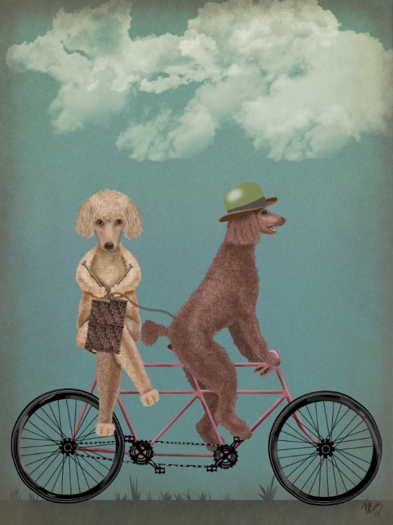 Picture of POODLE TANDEM