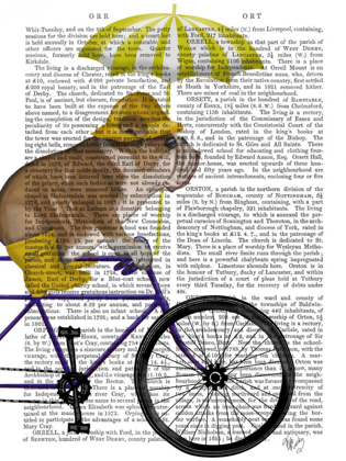 Picture of ENGLISH BULLDOG ON BICYCLE