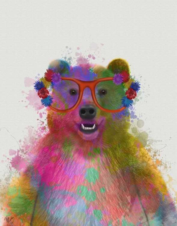 Picture of RAINBOW SPLASH BEAR