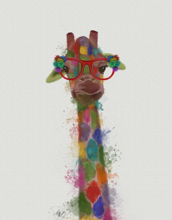 Picture of RAINBOW SPLASH GIRAFFE 3