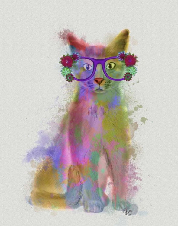 Picture of CAT RAINBOW SPLASH 5