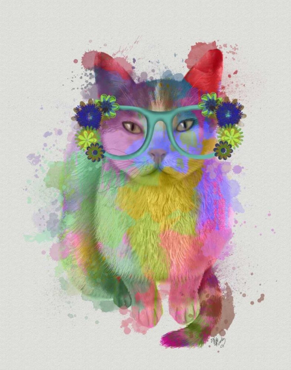 Picture of CAT RAINBOW SPLASH 6