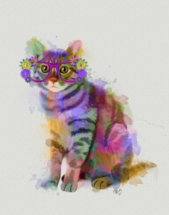 Picture of CAT RAINBOW SPLASH 7