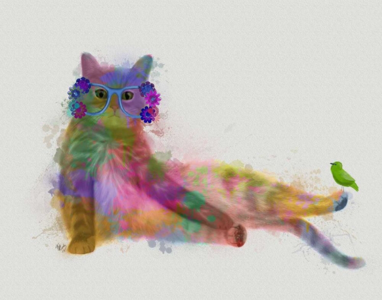 Picture of CAT RAINBOW SPLASH 10