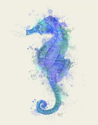 Picture of SEAHORSE RAINBOW SPLASH BLUE