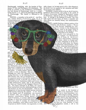 Picture of DACHSHUND FLOWER GLASSES