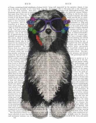 Picture of TIBETAN TERRIER FLOWER GLASSES