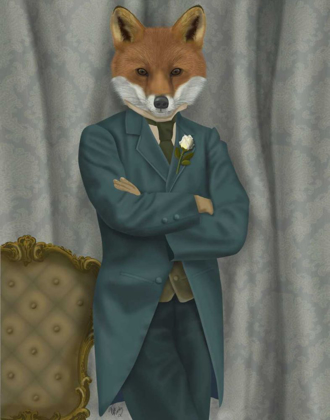 Picture of FOX VICTORIAN GENTLEMAN PORTRAIT