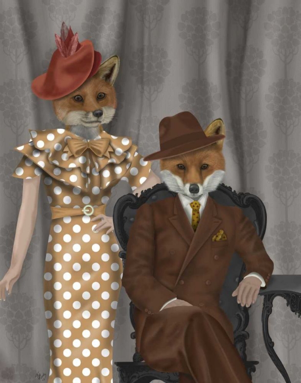 Picture of FOX COUPLE 1930S