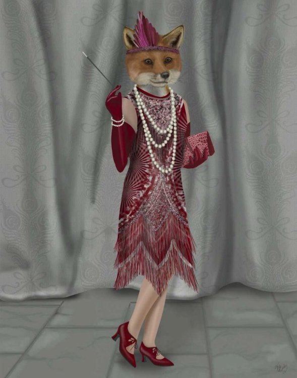 Picture of FOX LADY 1920S FLAPPER