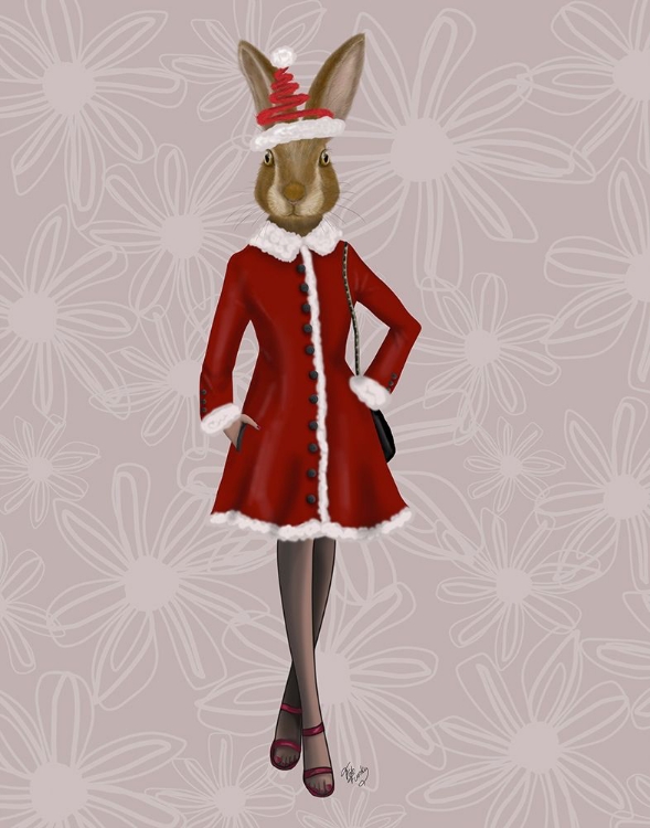 Picture of CHRISTMAS CHRISTMAS FASHION BUNNY 