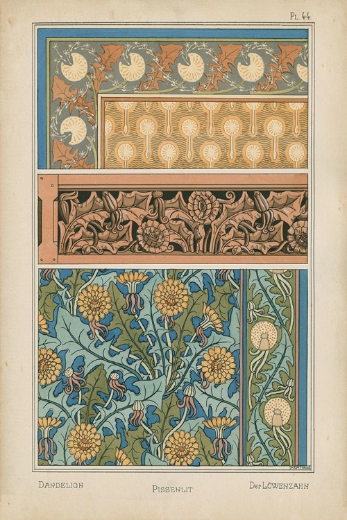 Picture of NOUVEAU FLORAL DESIGN II