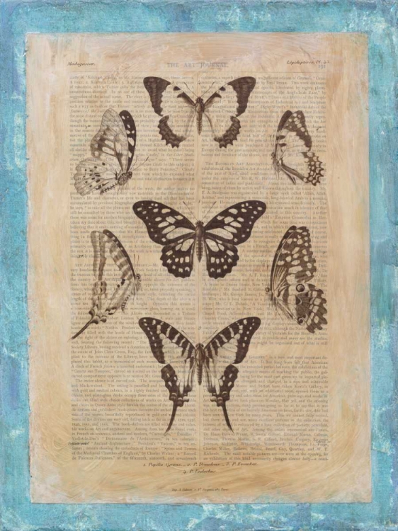 Picture of BOOKPLATE BUTTERFLIES III