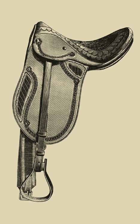 Picture of ANTIQUE SADDLE II