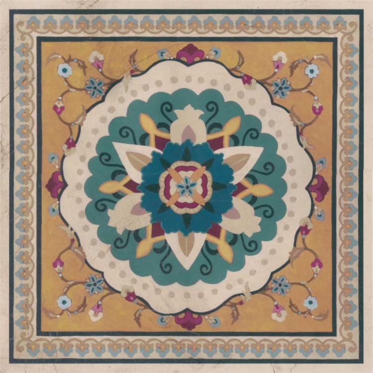 Picture of FLORAL BAZAAR TILE IV