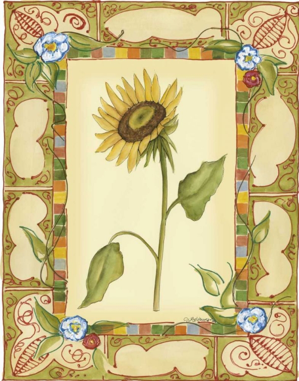 Picture of FRENCH COUNTRY SUNFLOWER I