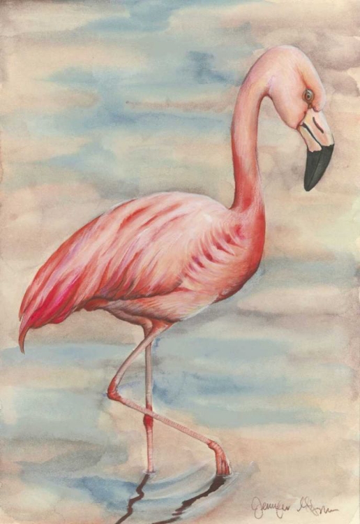 Picture of PINK FLAMINGO I