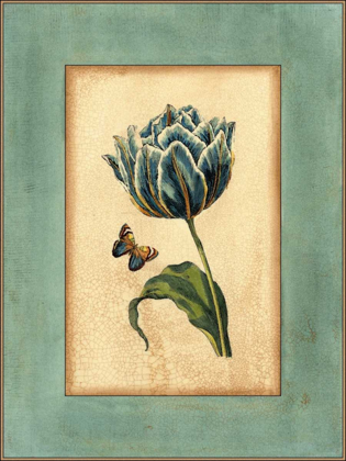 Picture of CRACKLED SPA BLUE TULIP IV