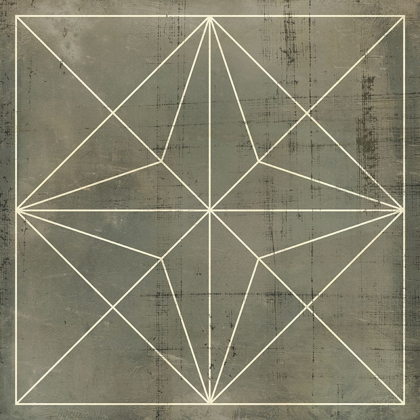 Picture of GEOMETRIC BLUEPRINT I