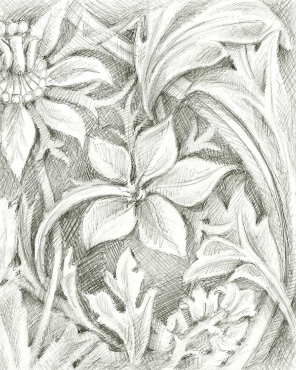 Picture of FLORAL PATTERN SKETCH III