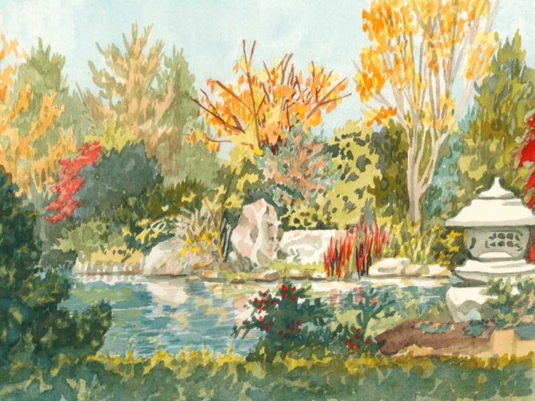 Picture of PLEIN AIR GARDEN IV