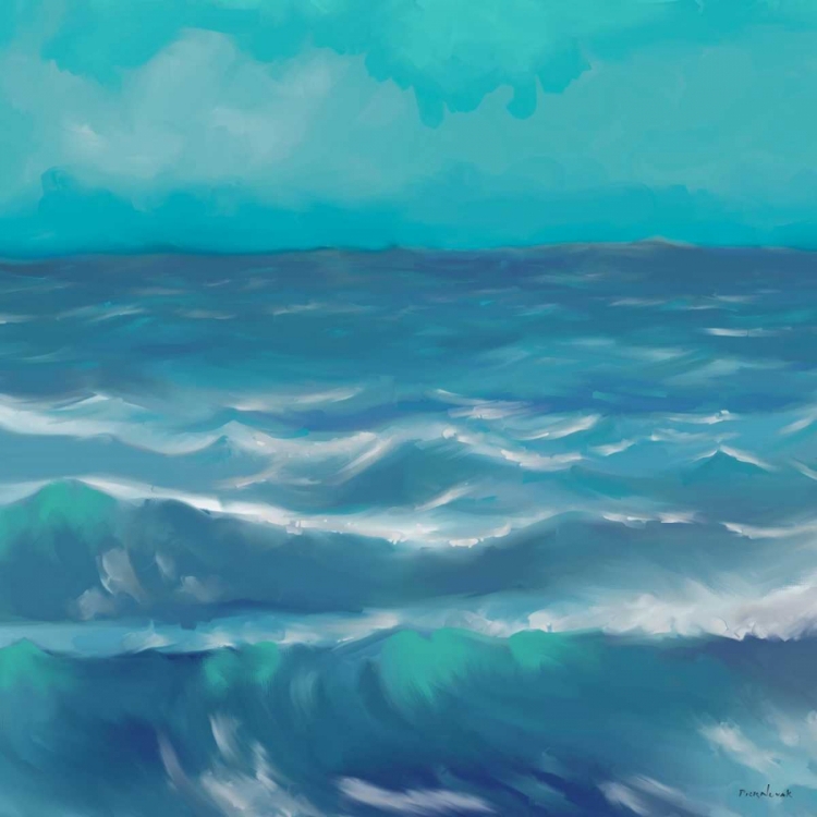 Picture of OCEAN WAVES I