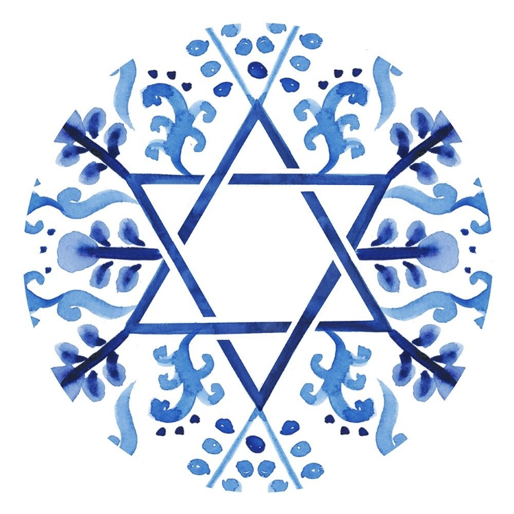 Picture of INDIGO HANUKKAH COLLECTION C