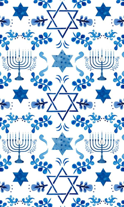 Picture of INDIGO HANUKKAH COLLECTION E