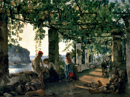 Picture of TERRACE OF THE SEASHORE, 1828