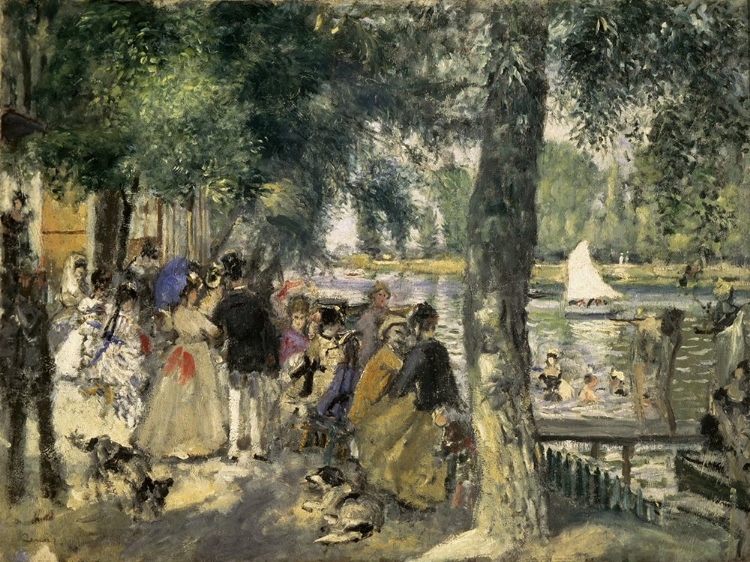 Picture of BATHING ON THE SEINE