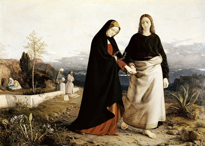 Picture of JOHN LEADING MARY FROM THE TOMB