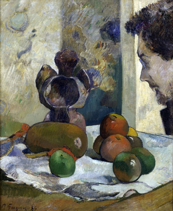 Picture of STILL LIFE WITH PROFILE OF CHARLES LAVAL