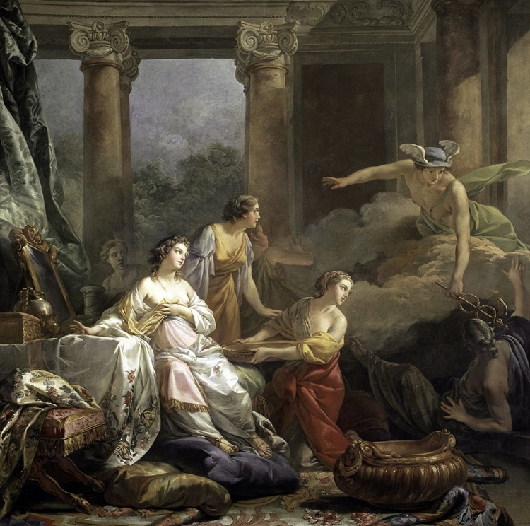 Picture of MERCURY, HERSE AND AGLAUROS