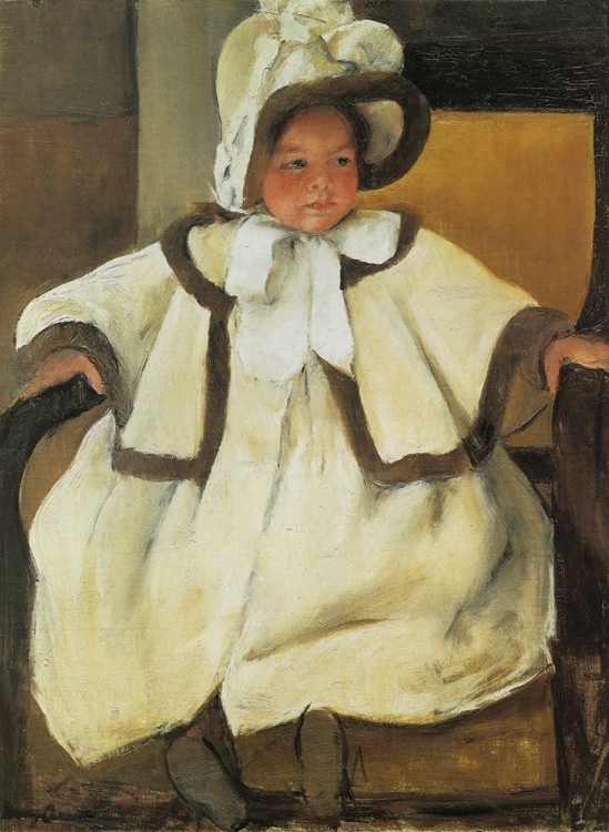 Picture of ELLEN MARY IN A WHITE COAT 1896