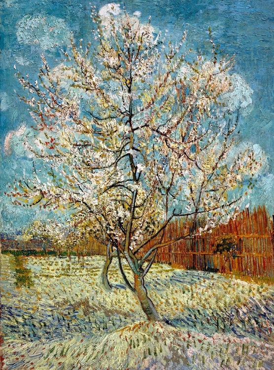 Picture of THE PINK PEACH TREE 1888