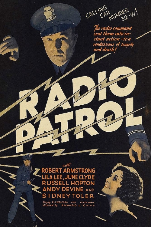 Picture of VINTAGE FILM POSTERS: RADIO PATROL