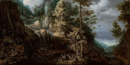 Picture of LANDSCAPE WITH THE TEMPTATION OF SAINT ANTHONY