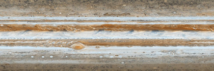 Picture of MAP OF JUPITER FROM CASSINI MISSION