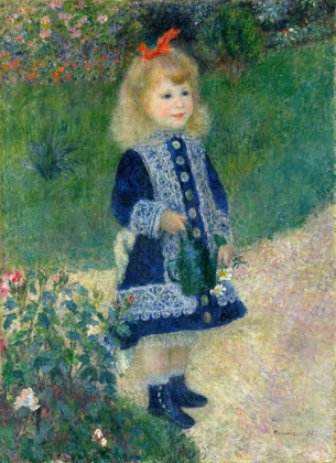 Picture of A GIRL WITH A WATERING CAN, 1876