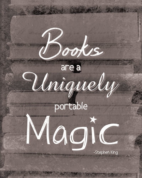 Picture of BOOKS MAGIC BW