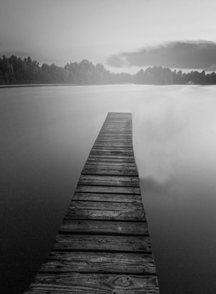 Picture of AT THE DOCK BW