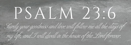 Picture of PSALM 23:6