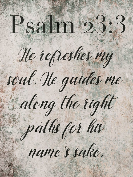 Picture of PSALM 23:3