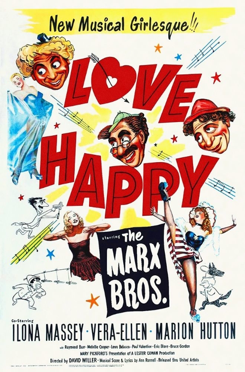 Picture of MARX BROTHERS - LOVE HAPPY 03