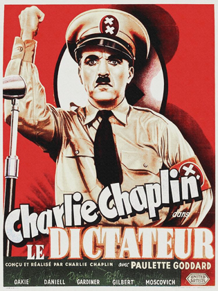 Picture of CHARLIE CHAPLIN - FRENCH - THE GREAT DICTATOR, 1940