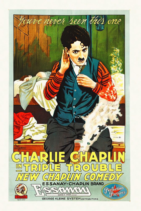 Picture of CHARLIE CHAPLIN - TRIPLE TROUBLE, 1918